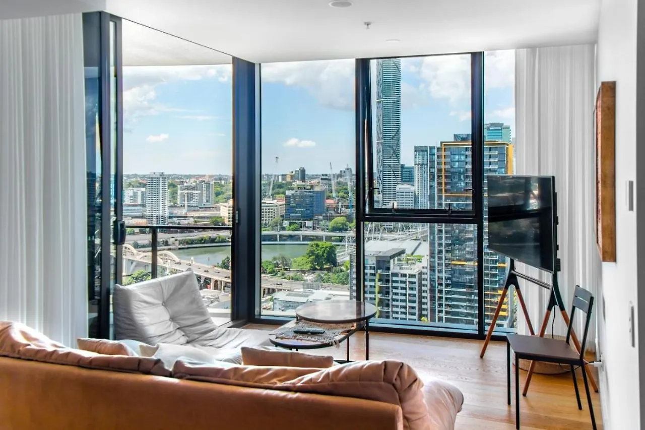 Brand New Riverview 2Bd Apartment At South Bank Brisbane