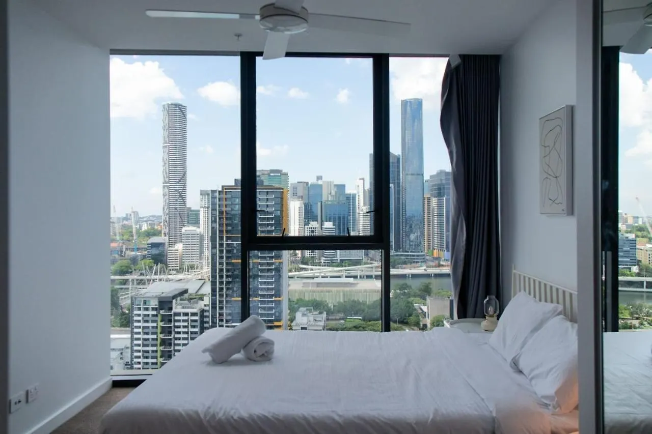 Brand New Riverview 2Bd Apartment At South Bank Brisbane