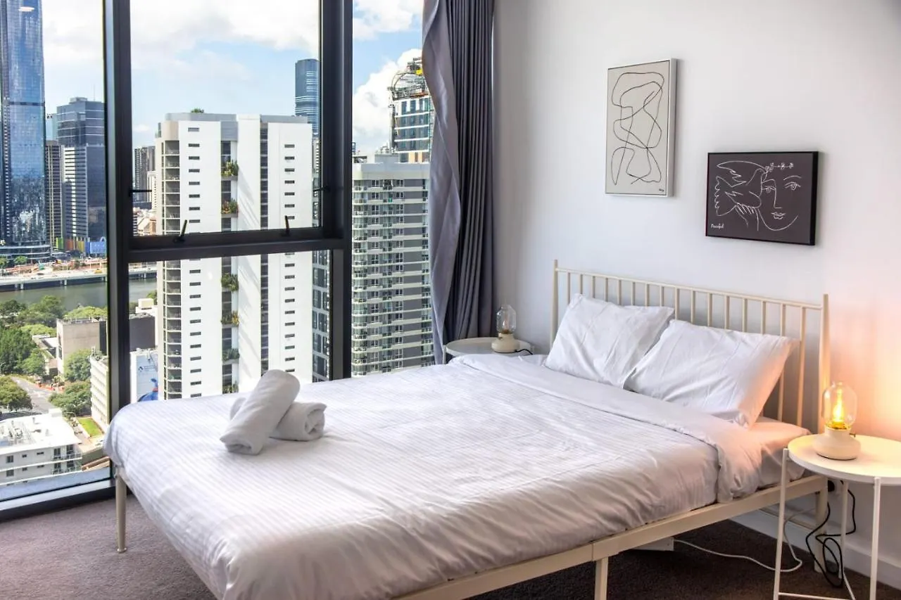 Brand New Riverview 2Bd Apartment At South Bank Brisbane